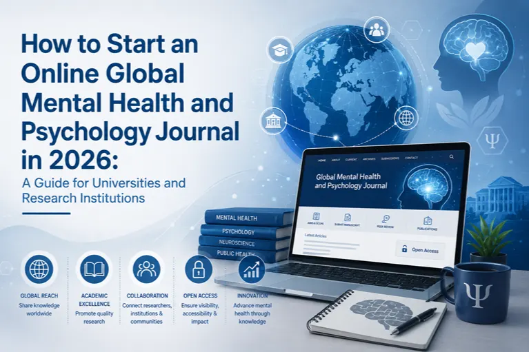 How to Start an Online Global Mental Health and Psychology Journal in 2026: A Guide for Universities and Research Institutions